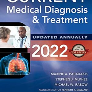 CURRENT Medical Diagnosis and Treatment 2022 61st Edition - eBook PDF