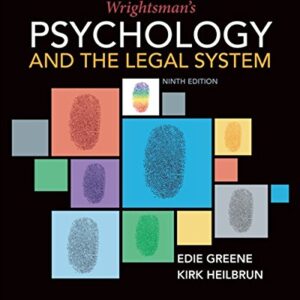 Wrightsman's Psychology and the Legal System 9th Edition - eBook PDF