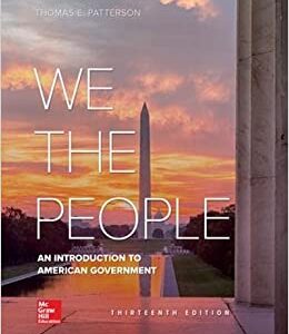 We The People 13th Edition By Thomas Patterson - eBook PDF