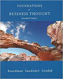 Foundations of Business Thought Amended 9th Edition - eBook PDF