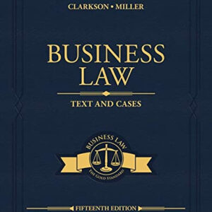 book pdf Business Law: Text and Cases 15th Edition By Kenneth W. Clarkson