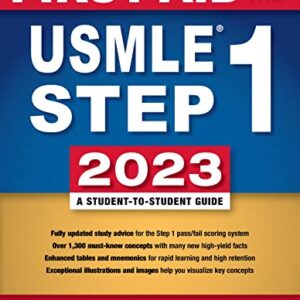 First Aid for the USMLE Step 1 2023, 33e 33rd Edition pdf