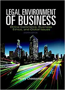 Legal Environment of Business: Online Commerce, Ethics, and Global Issues, Student Value Edition 8th Edition pdf