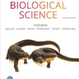 pdf Biological Science 7th Edition By Scott Freeman