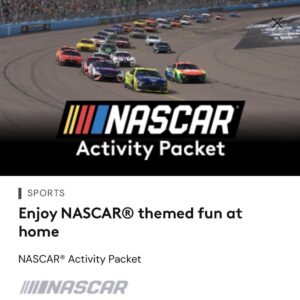 Activity Pack - NASCAR - PDF