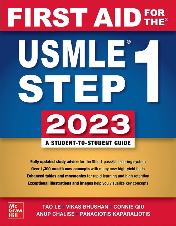 First Aid for the USMLE Step 1 2023 33rd Edition pdf