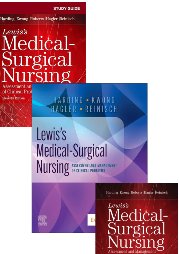 Medical-Surgical Nursing, Lewis’s 12th Edition, Harding Clinical & Test