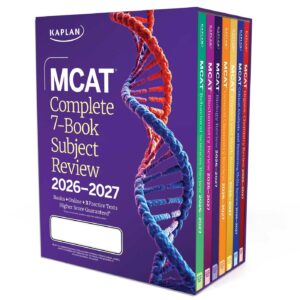 MCAT Complete 7-Book Subject Review 2026-2027, Set Includes Books, Online Prep, 3 Practice Tests (Kaplan Test Prep) - eBook PDF